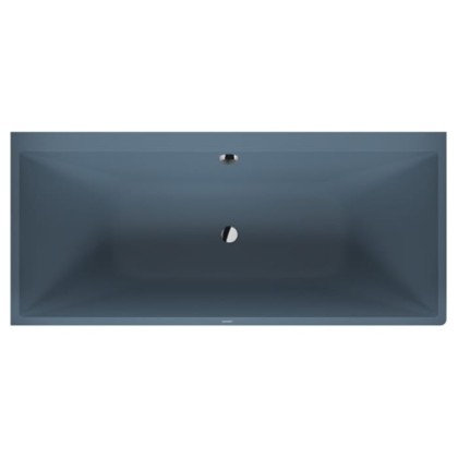 Duravit Vitrium Ванна встраиваемая 180x80см, Sx, с ножками, с2 наклонами для спины, прямоугольная, цвет: синий матовый