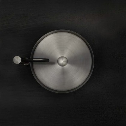 Gessi 316 Раковина 40 см, без отв., для установки на столешницу, без перелива, нержавеющая сталь, цвет: Steel brushed