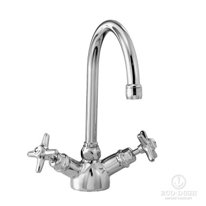 Stella Italica Смеситель для мойки на 1 отверстие 3230, цвет: хром