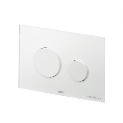TOTO Neorest Клавиша смыва, 220x5x150, подходит для встроенных бачков ТЕСЕ, цвет: белый