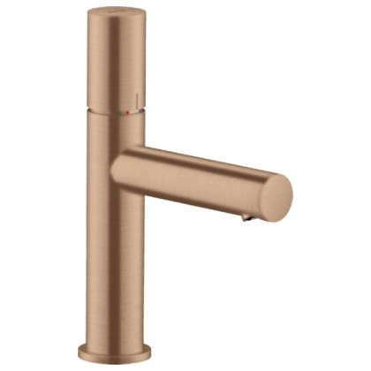Axor Uno Смеситель для раковины 110, Zero, на 1 отв., цвет: шлифованное красное золото