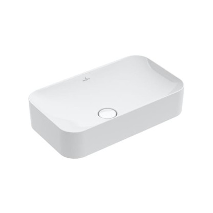 Villeroy&Boch Finion Раковина накладная 60х35х11.5см., без отв., CeramicPlus, цвет: белый