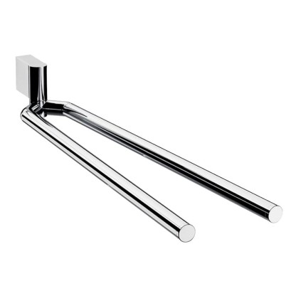 EMCO System2 Двойной повортоный держатель для полотенец, 48.7см, подвесной, цвет: хром