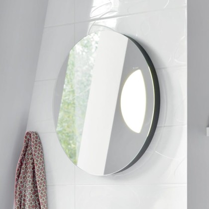 Burgbad Зеркало с подсветкой 65 см, круглое