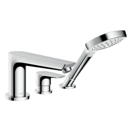 Hansgrohe Talis E, Смеситель на борт ванны, на 3 отверстия, Цвет: хром