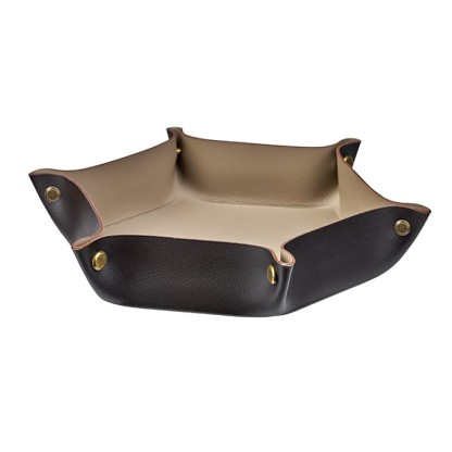 ADJ Мелочница, 15x18xH5 см., цвет: шоколад/капучино