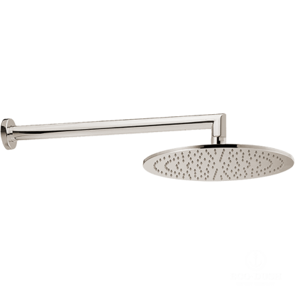 CISAL Shower Верхний душ D250 мм с настенным держателем L350 мм, цвет: никель полированный