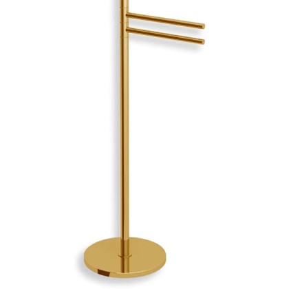 Bertocci Cinquecento Полотенцедержатель напольный 90 см, цвет: золото