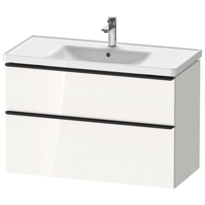 Duravit D-Neo Тумбочка подвесная 98.4х45.2х62.5см., раковина, 1 ящик, цвет: белый высокоглянцевый
