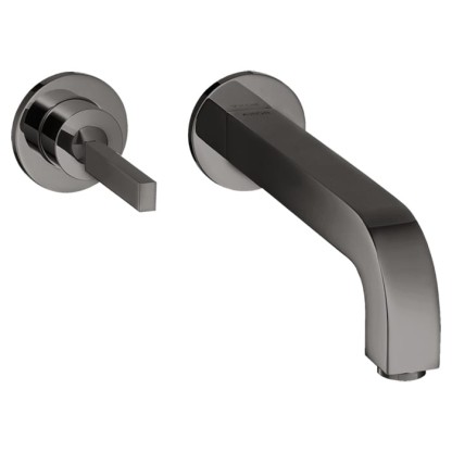 Axor Citterio Смеситель для раковины 160, встраиваемый, излив: 16см., цвет: полированный черный хром