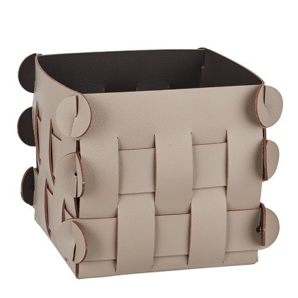 ADJ Корзинка Shlesser, 13x13xH13 см., цвет: капучино/шоколад