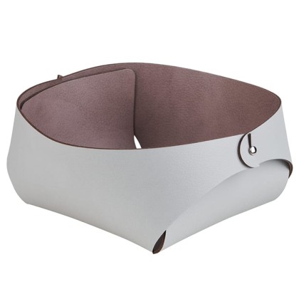 ADJ Корзинка Flora, 15x15xH7 см., цвет: устричный/пепельная роза