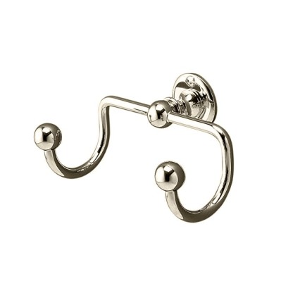 Devon&Devon First Class Двойной кронштейн для душевой головки, подвесной, цвет: никель блестящий