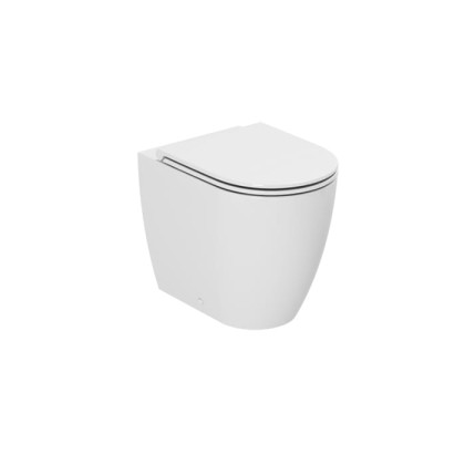 Azzurra Comoda Унитаз приставной 53x36х42 см, c креплением VFV, слив универсальный, цвет: Bianco lucido