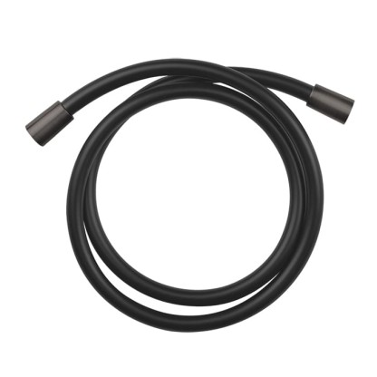 Gessi 316 Шланг сromalux для ванны с коническим соединением на 1/2", длина 150 см, цвет: brushed black metal pvd