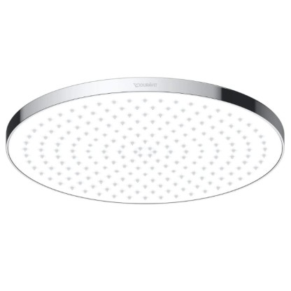 Duravit No.1 Верхний душ 23см., настенный/потолочный, цвет: хром/белый