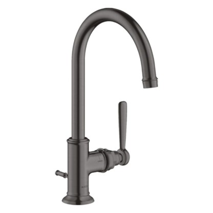 Axor Montreux Смеситель для раковины 210, на 1 отв., с донным клапаном, цвет: шлифованный черный хром