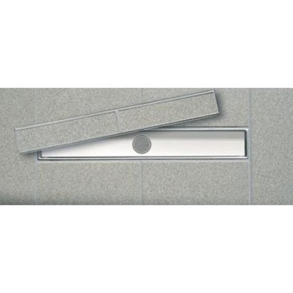 TECE Лоток "plate", 1000 мм, основа для плитки, нержавеющая сталь