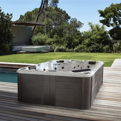 Gruppo Treesse Paros Минибассейн 201х201х86см., отдельностоящий, с панелями, с крышкой, цвет: белый