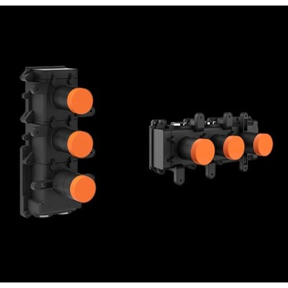 GESSI Встраиваемая часть термостатического смесителя (до 2-х источников)