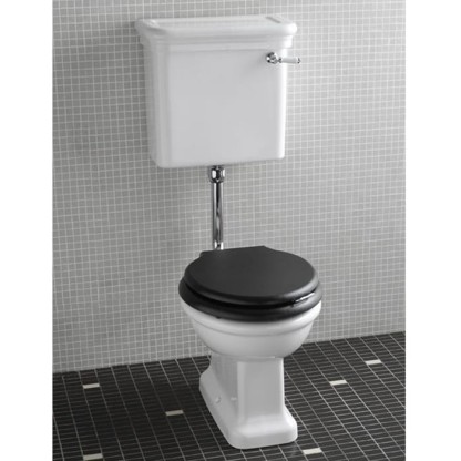 Devon&Devon Etoile, Унитаз 50х30см, с низким бачком, фурнитура хром, цвет: белый