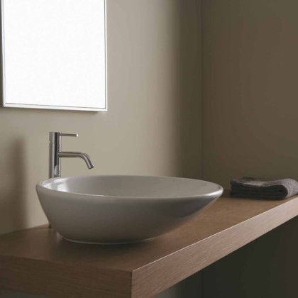 Globo Lavabi d'arr Раковина 50х50х14 см, без отв., без перелива, цвет: белый