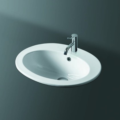 SIMAS Top e lavabi d'arredo Раковина 53.5х45 см, 1 отв., цвет: белый