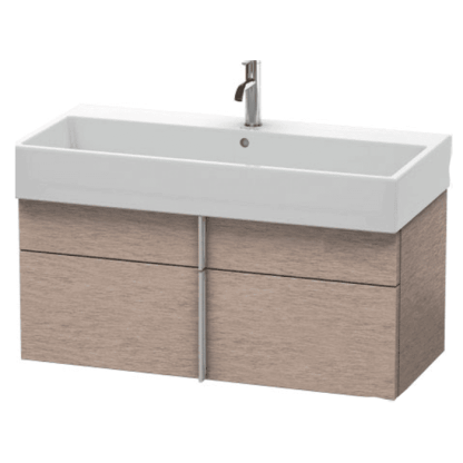 Duravit VA Тумба подвесная 98.4x43.1х44.1см., с раковиной, 1 выдв.ящик, цвет: Oak Cashmere