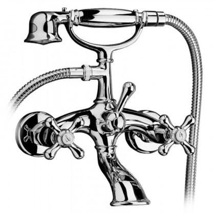 Смеситель для ванны Bongio Axel, цвет: хром