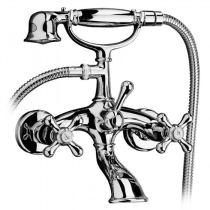 Смеситель для ванны Bongio Axel, цвет: хром