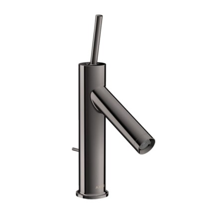 Axor Starck Cмеситель для раковины 90, на 1 отв., с донным клапаном, цвет: полированный черный хром