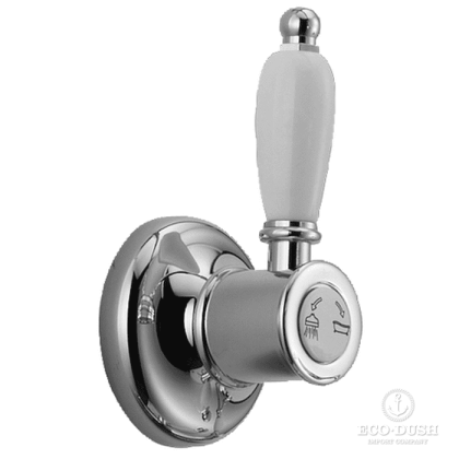 HUBER Victorian Переключатель на 2 положения 1/2", цвет: хром