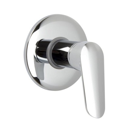 Fima Carlo Frattini Spot F3003/1CR Однорычажный встроенный смеситель для душа, внутренняя часть (F2535CR) в комплекте, цвет: хром