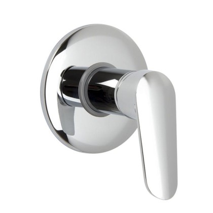 Fima Carlo Frattini Spot F3003/1CR Однорычажный встроенный смеситель для душа, внутренняя часть (F2535CR) в комплекте, цвет: хром