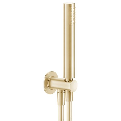 Gessi Inciso Душевой гарнитур, с настенным держателем, цвет: золото