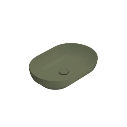 Globo T-Edge Раковина-чаша 60х41х14 см, без отв., на столешницу, цвет: Felce