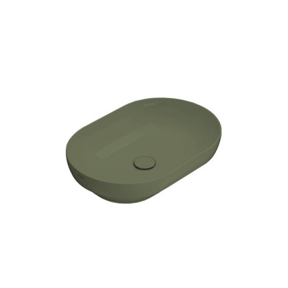 Globo T-Edge Раковина-чаша 60х41х14 см, без отв., на столешницу, цвет: Felce