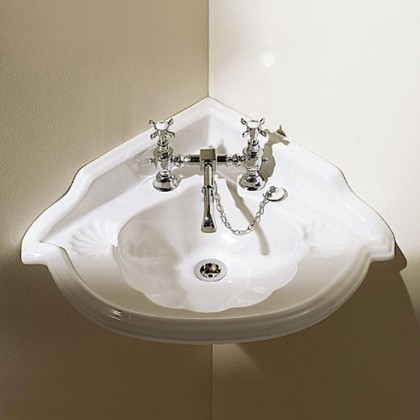 Devon&Devon Oxford Раковина 61х54 см, 2 отв., цвет: белый