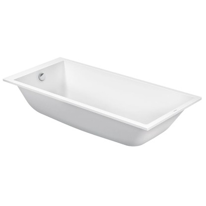 Duravit Durastyle Ванна 170х75x34см, акриловая, прямоугольная встраиваемая или с панелями, цвет: белый
