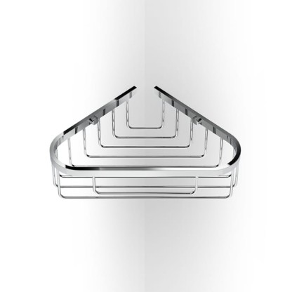 Decor Walther DW 228 Полочка для душа, угловая, подвесная, цвет: хром