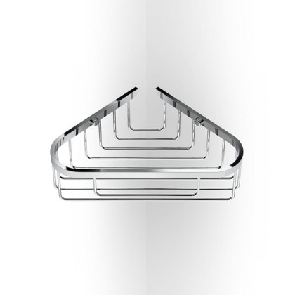 Decor Walther DW 228 Полочка для душа, угловая, подвесная, цвет: хром