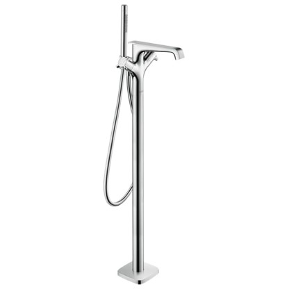 Axor Citterio E Смеситель для ванны, напольный, термостатический, с ручным душем, внешняя часть, цвет: хром