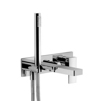 Fantini Mint Смеситель для ванны, встраиваемый, цвет: нержавеющая сталь