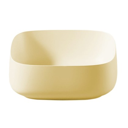 Artceram COGNAC Раковина 46x41 см, без отв., настольная Quadro, цвет: giallo zinco