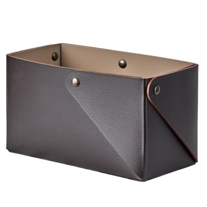 ADJ Коробочка MIU для чайных пакетов, 7x17xH8 см., цвет: капучино/шоколад