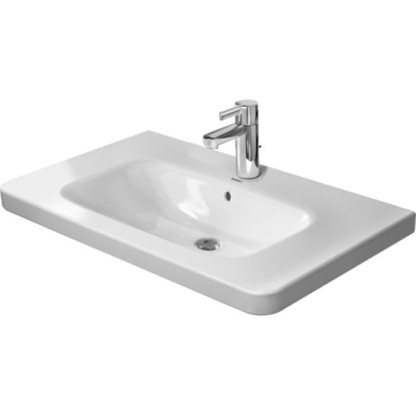 Duravit DuraStyle Раковина 80х48 см, 1 отв., с переливом, цвет: белый