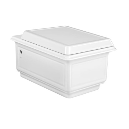 Gessi Eleganza Унитаз подвесной 39.1х50.8см, в комплекте с сиденьем Soft Close и сифоном, цвет: белый