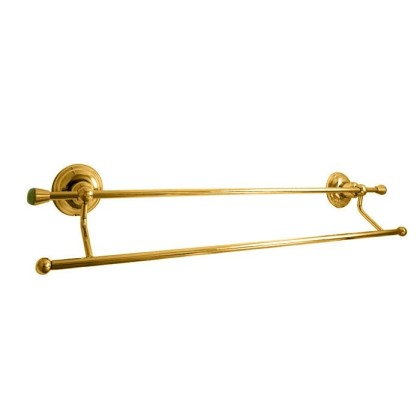 Nicolazzi Onice Полотенцедержатель двойной 63см., подвесной, цвет: хром