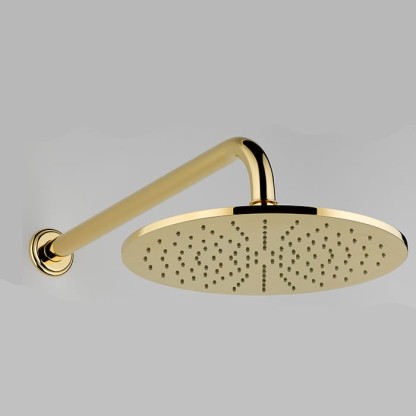 THG Mandarine metal Верхний душ ?300 мм., цвет: полированное золото