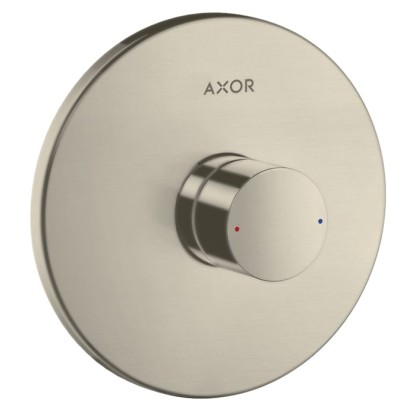 Axor Uno Встраиваемый смеситель для душа, однорычажный, внешняя часть, цвет: шлифованный никель
